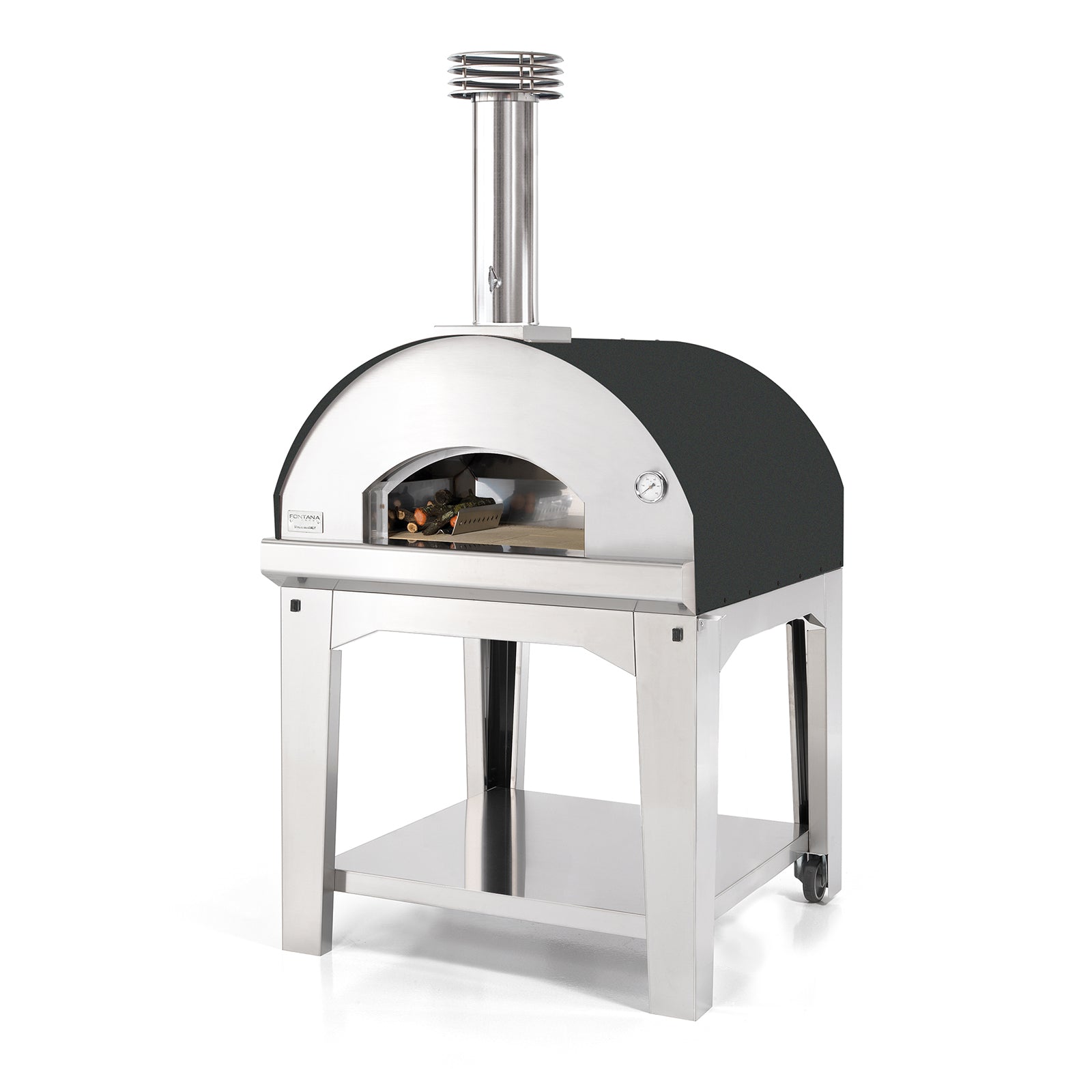 Fontana Marinara Wood Fire Pizza Oven & Stand