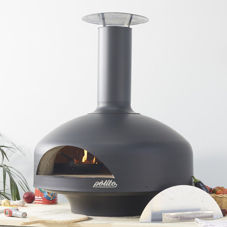 Polito Giotto Wood Fire Pizza Oven with Benchstand