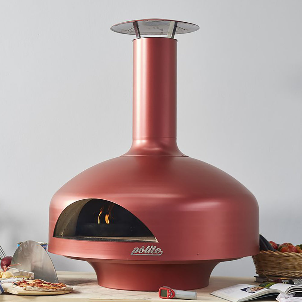 Polito Giotto Wood Fire Pizza Oven with Benchstand