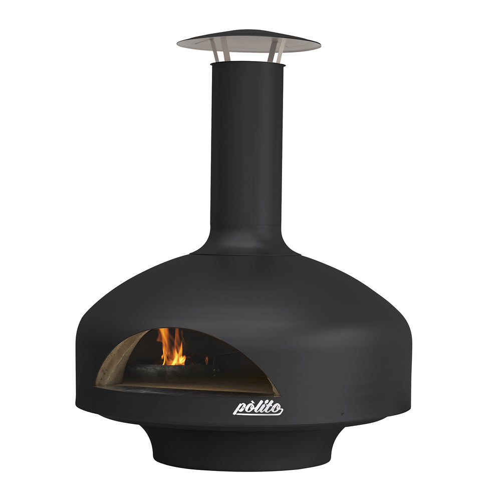 Polito Giotto Wood Fire Pizza Oven with Benchstand