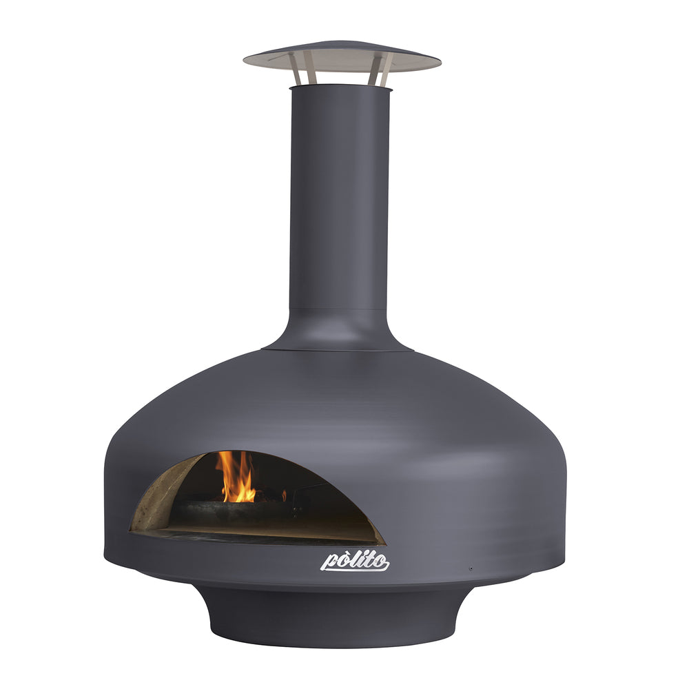 Polito Giotto Wood Fire Pizza Oven with Benchstand