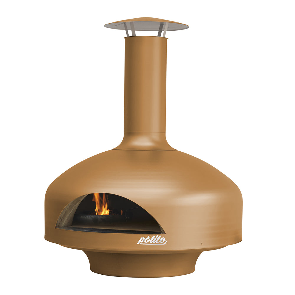 Polito Giotto Wood Fire Pizza Oven with Benchstand