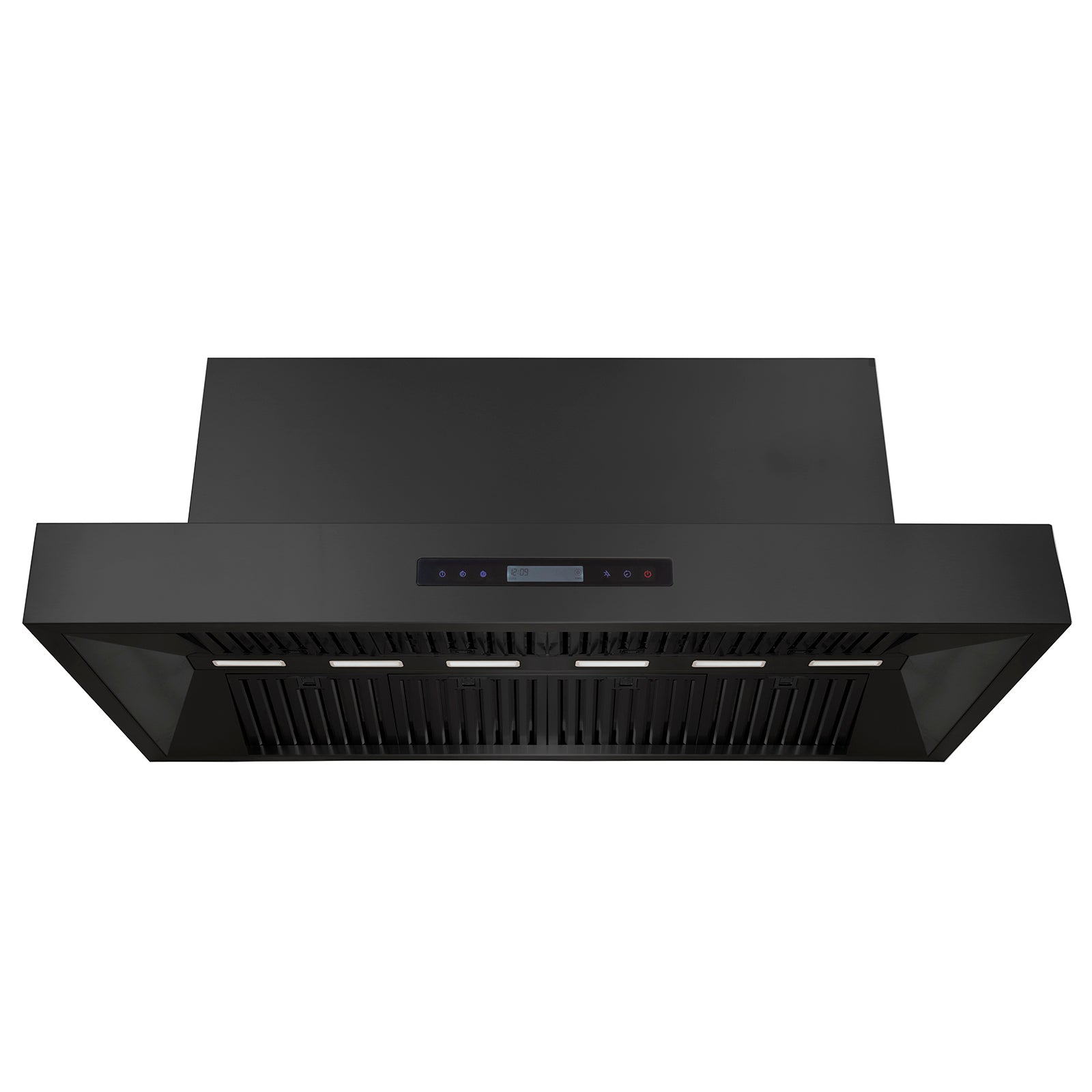 Excelsior Black 1480mm Wall Mounted BBQ Rangehood