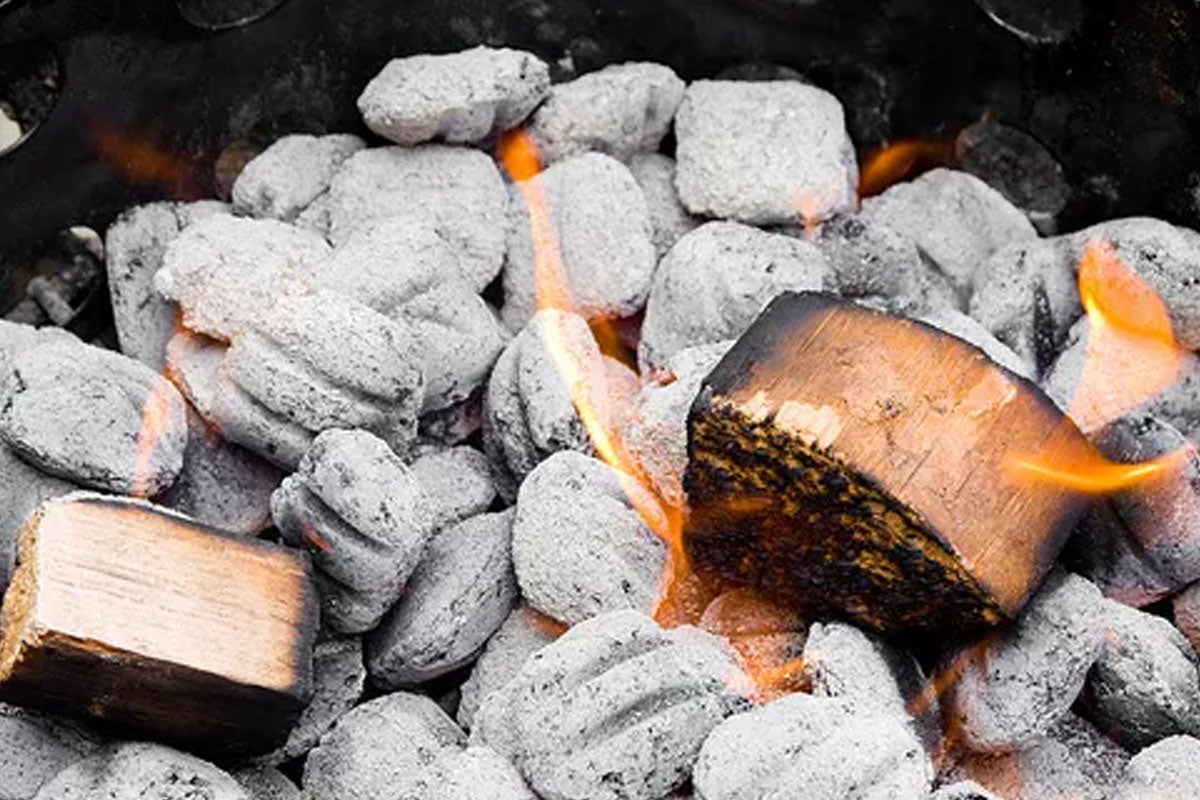 Wood Chunks & Charcoal