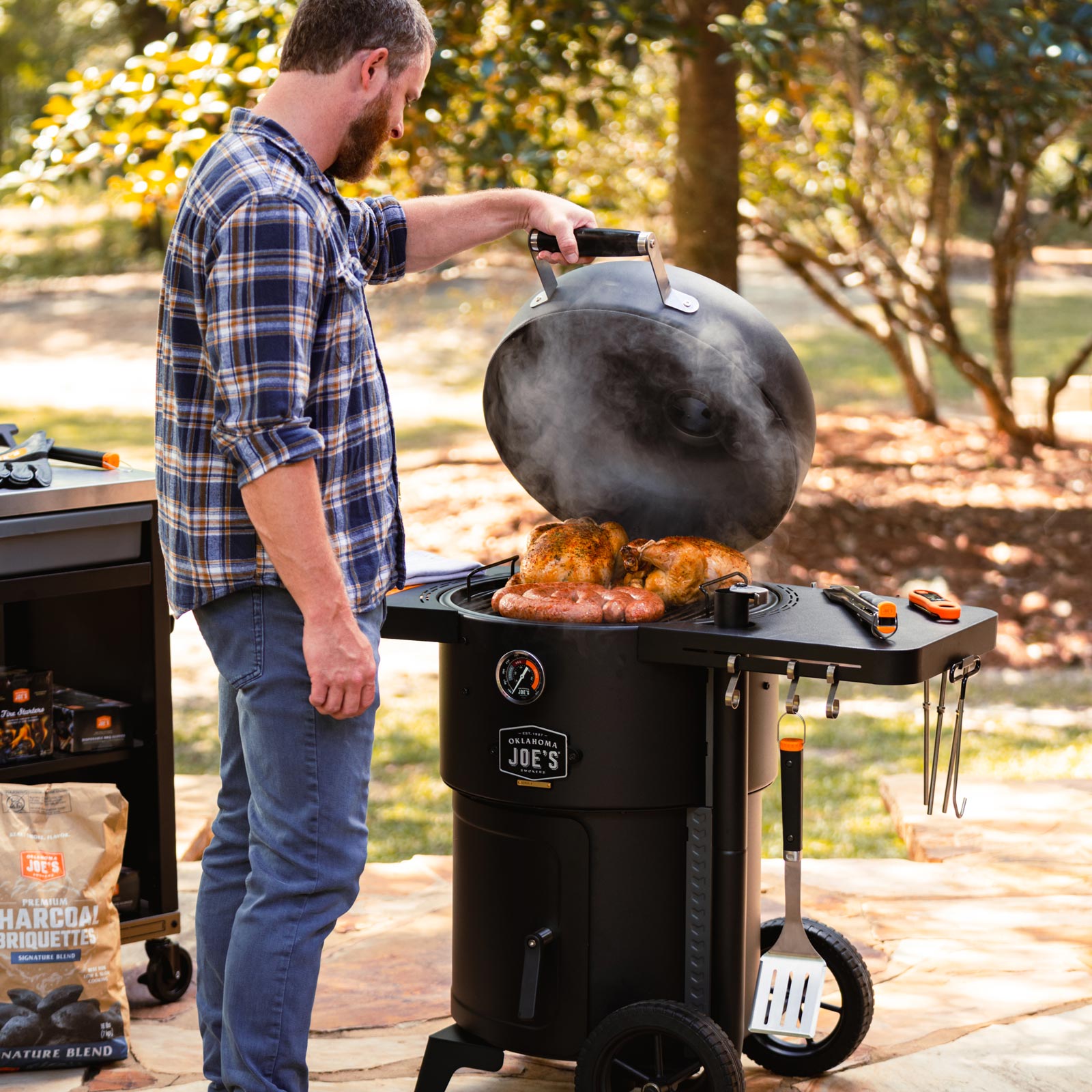 Oklahoma Joe's Bronco Drum Smoker & Grill