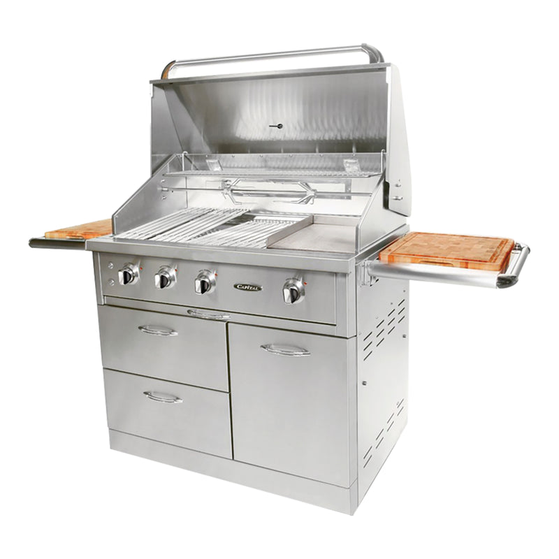 Capital Precision Series 40" Cart Model Barbeque with Open Grill