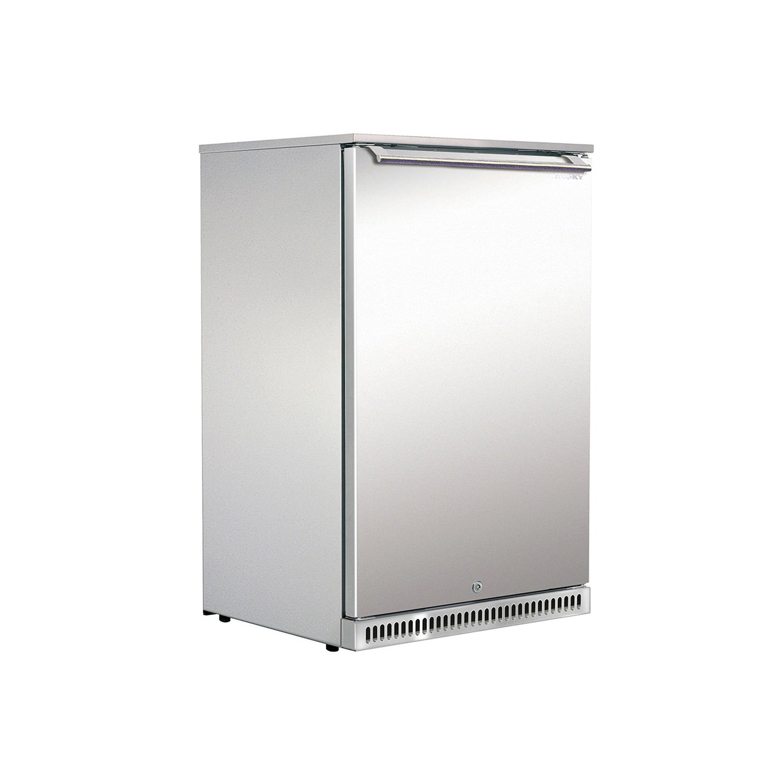 Husky 1-Door 104L Stainless Steel Solid Door Alfresco Bar Fridge