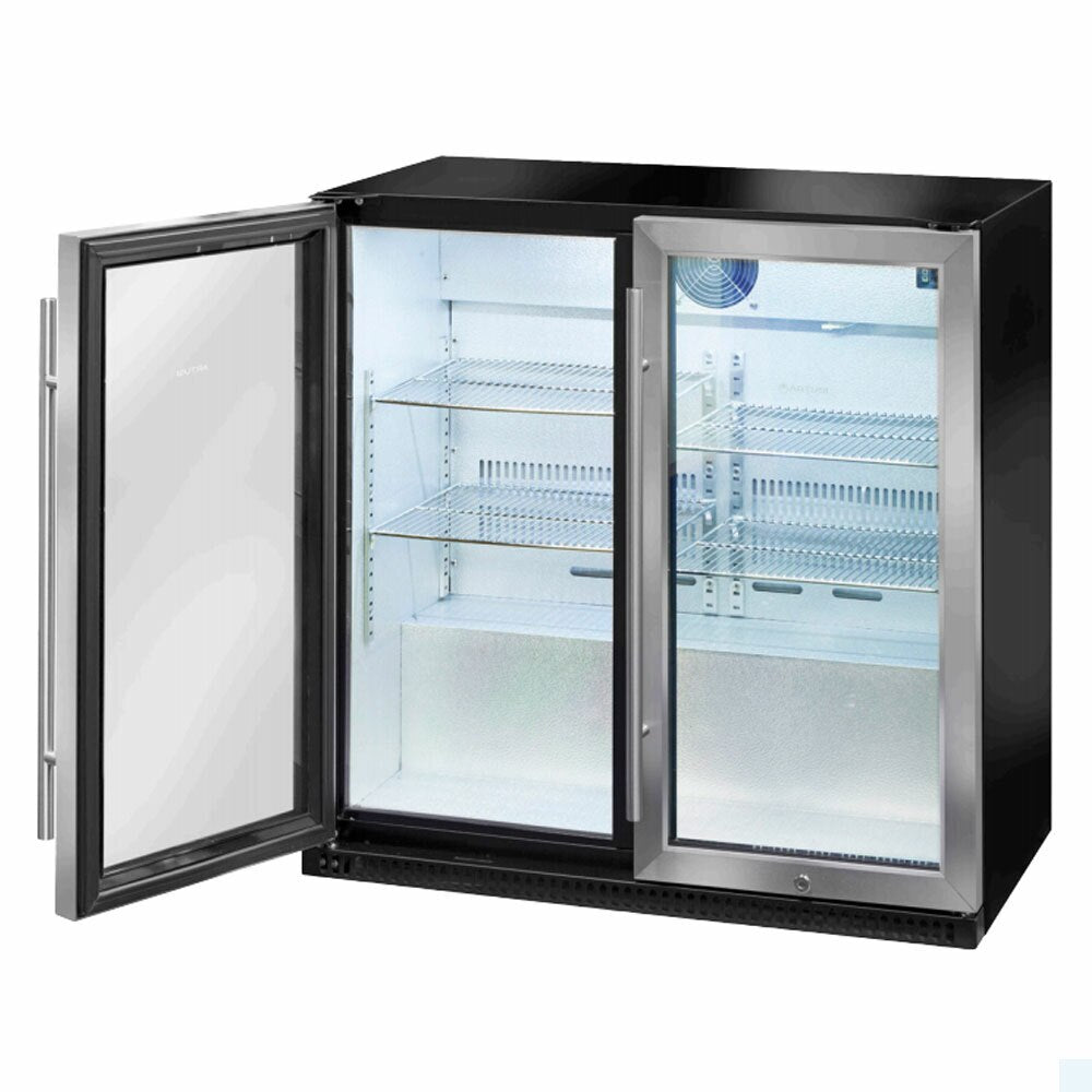 Artusi Double Door Stainless Steel Outdoor Beverage Chiller