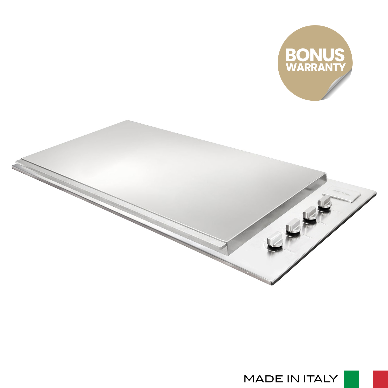 Artusi 4 Burner Built-in 316 Stainless Barbeque with Flat Lid