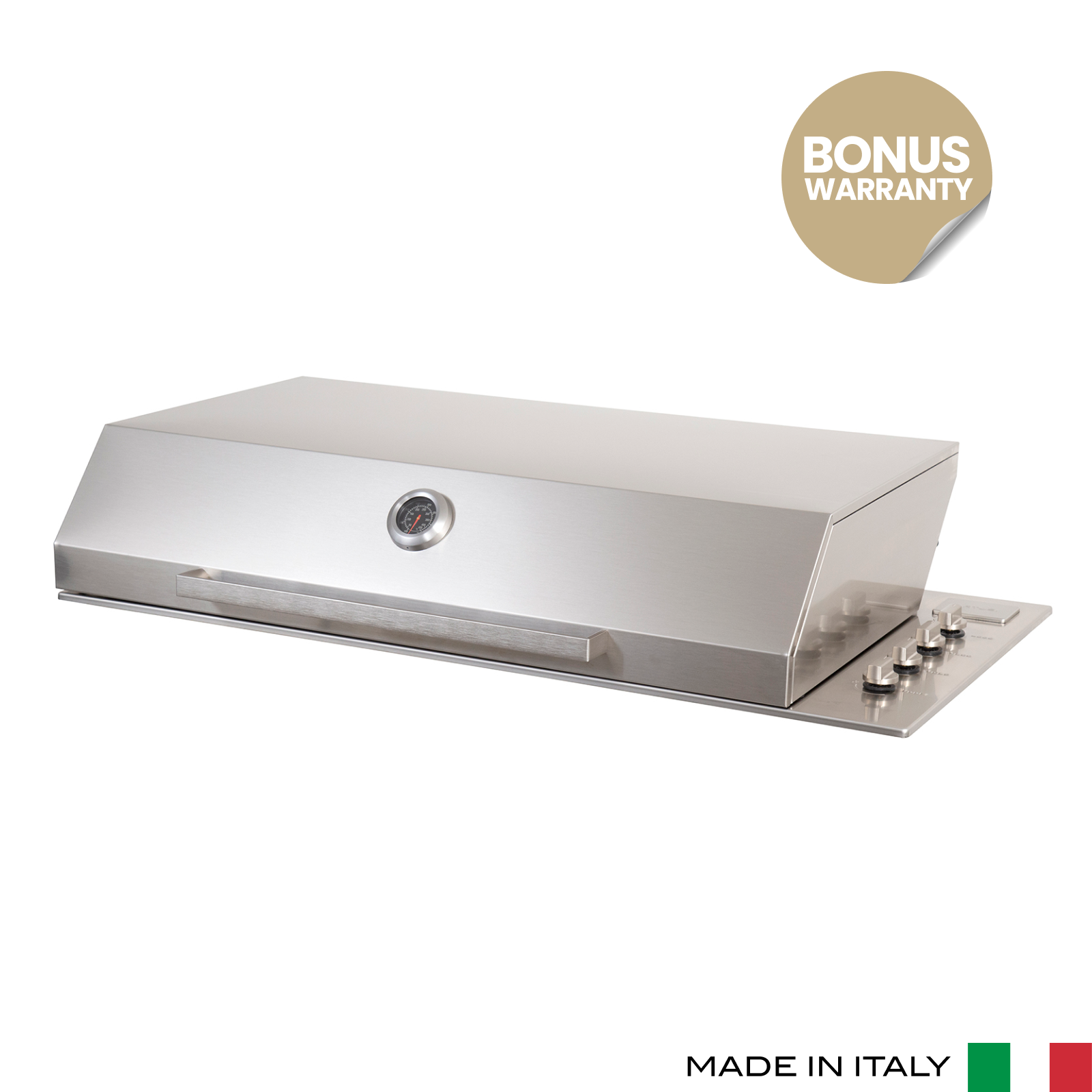 Artusi 4 Burner Built-in Barbeque with 316 Stainless Steel Roasting Hood