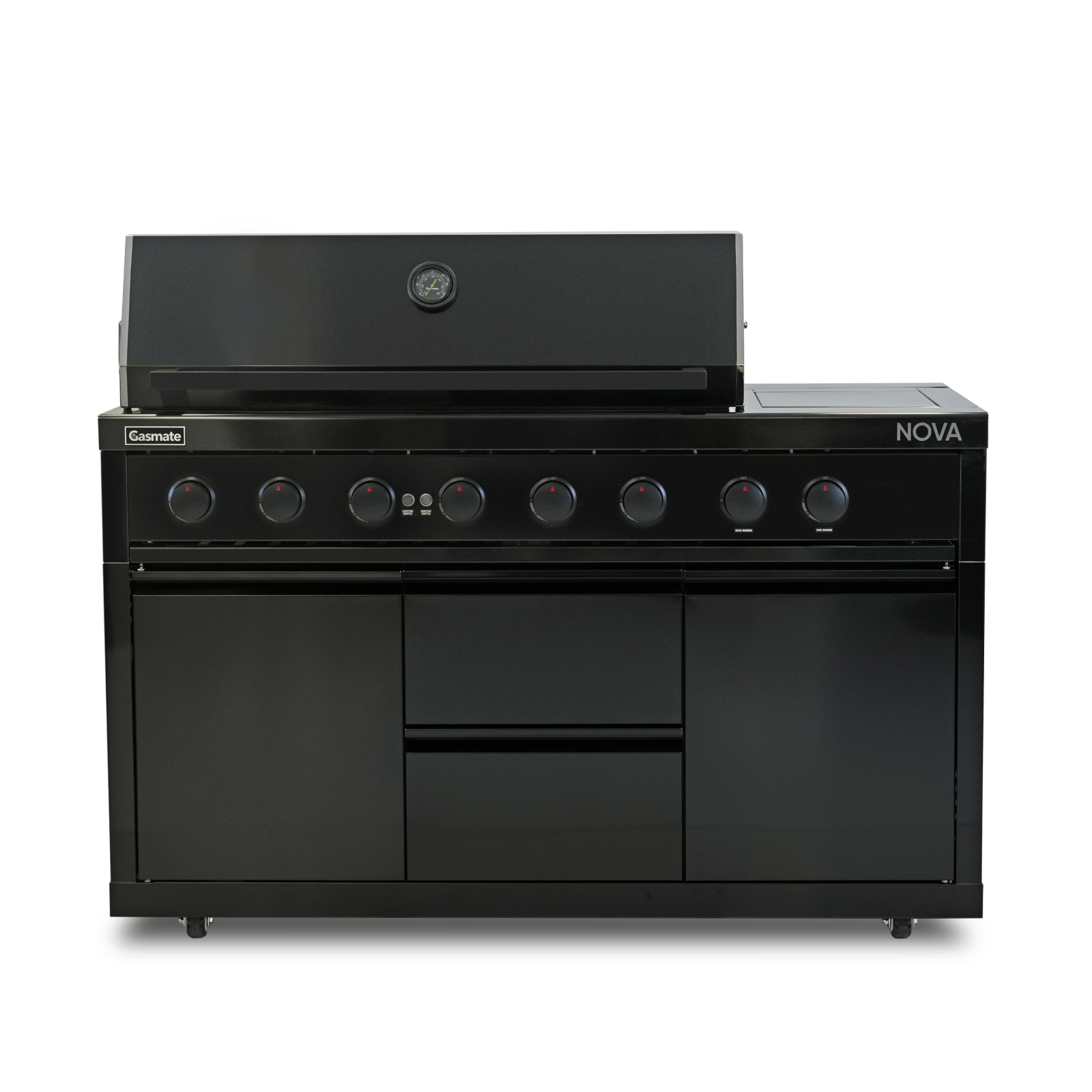 Gasmate Nova Graphite 6 Burner BBQ w/ Side Burner (MK2)