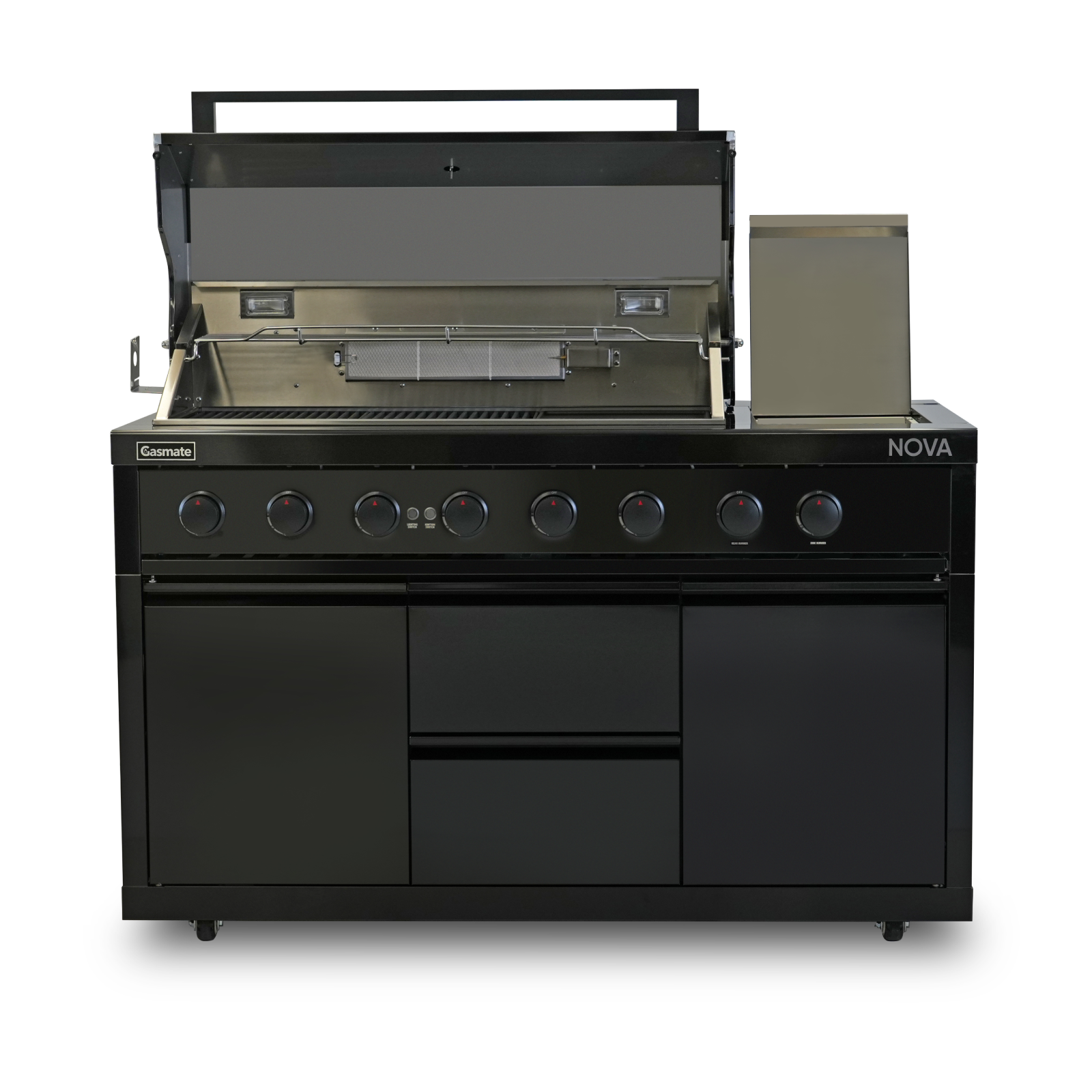 Gasmate Nova Graphite 6 Burner BBQ w/ Side Burner (MK2)