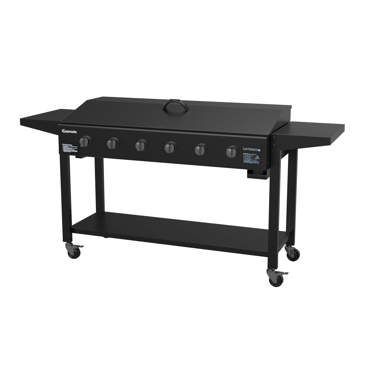 Gasmate Caterer 6 Burner Flat Top BBQ