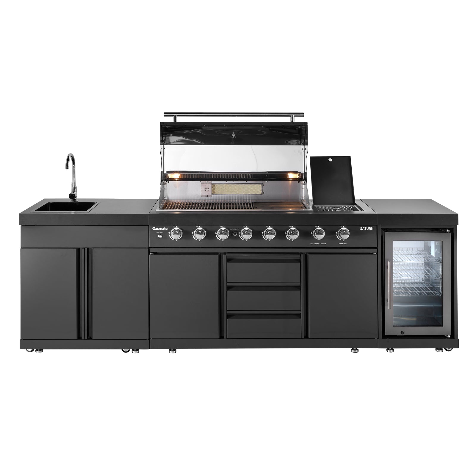 Gasmate Saturn 6-Burner BBQ Kitchen