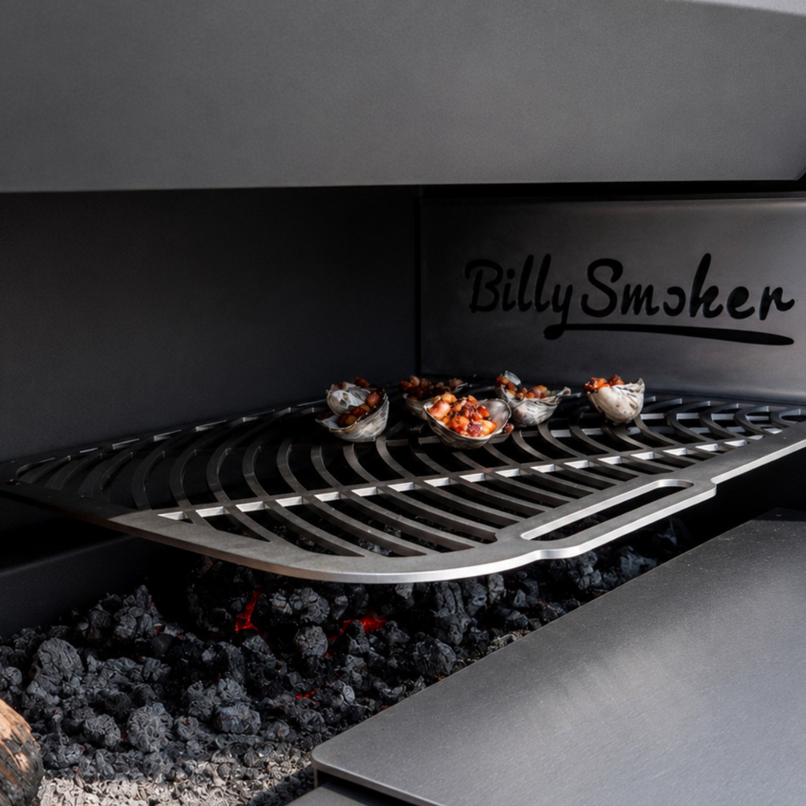 Billy Smoker Iconic Entertainer Open Fire Cooker