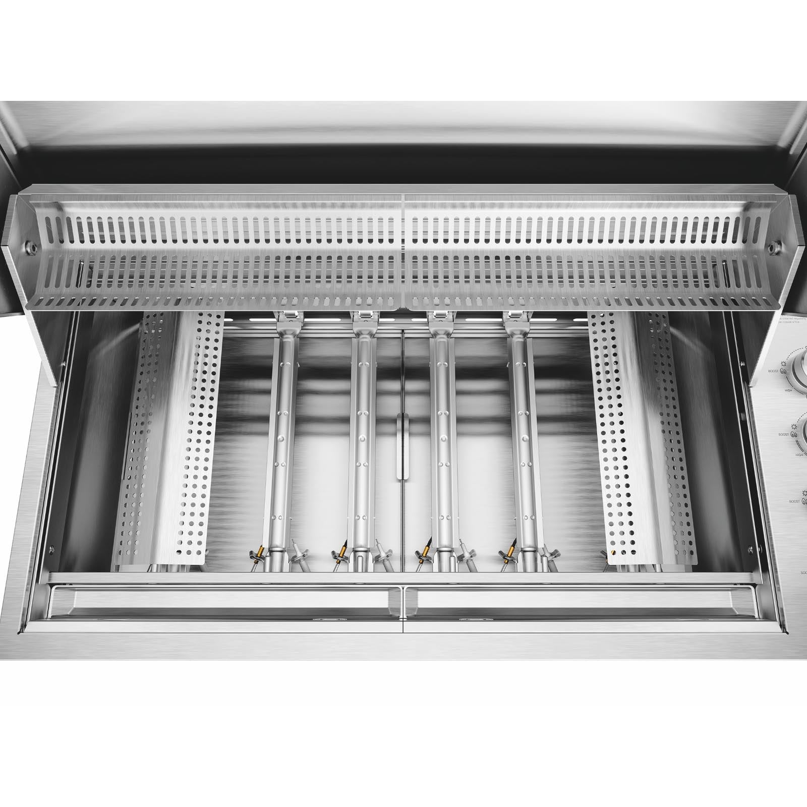 Bundle BeefEater Signature Proline 316 Stainless Steel BBQ with Hood & Quadburner & Gasmate 1 Door 108L Bar Fridge