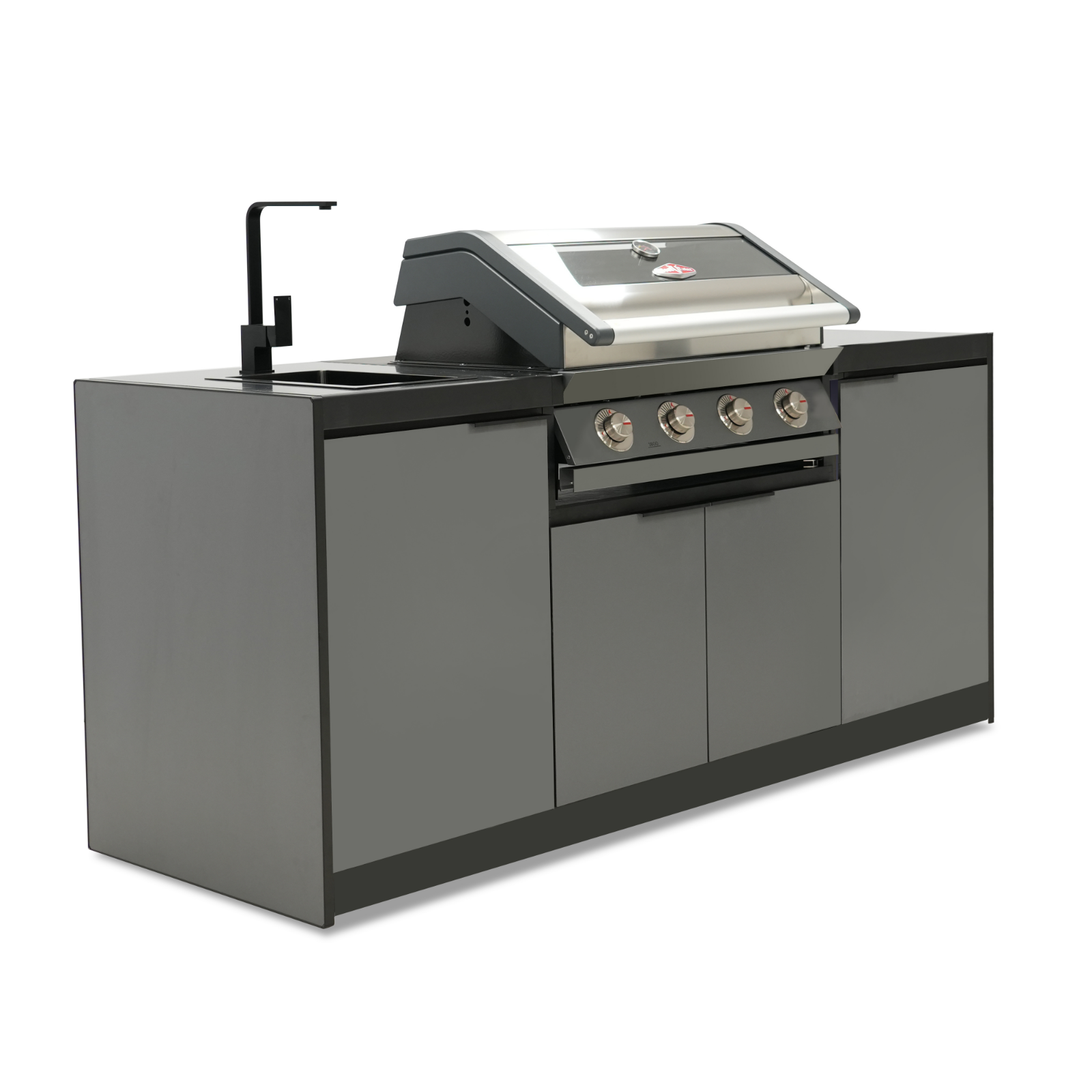 Cabinex BeefEater 4-Burner BBQ Kitchen Package - Small Size