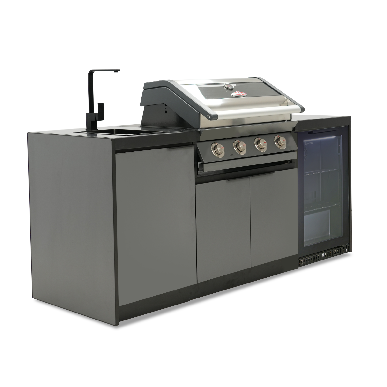 Cabinex BeefEater 4-Burner BBQ Kitchen Package - Small Size
