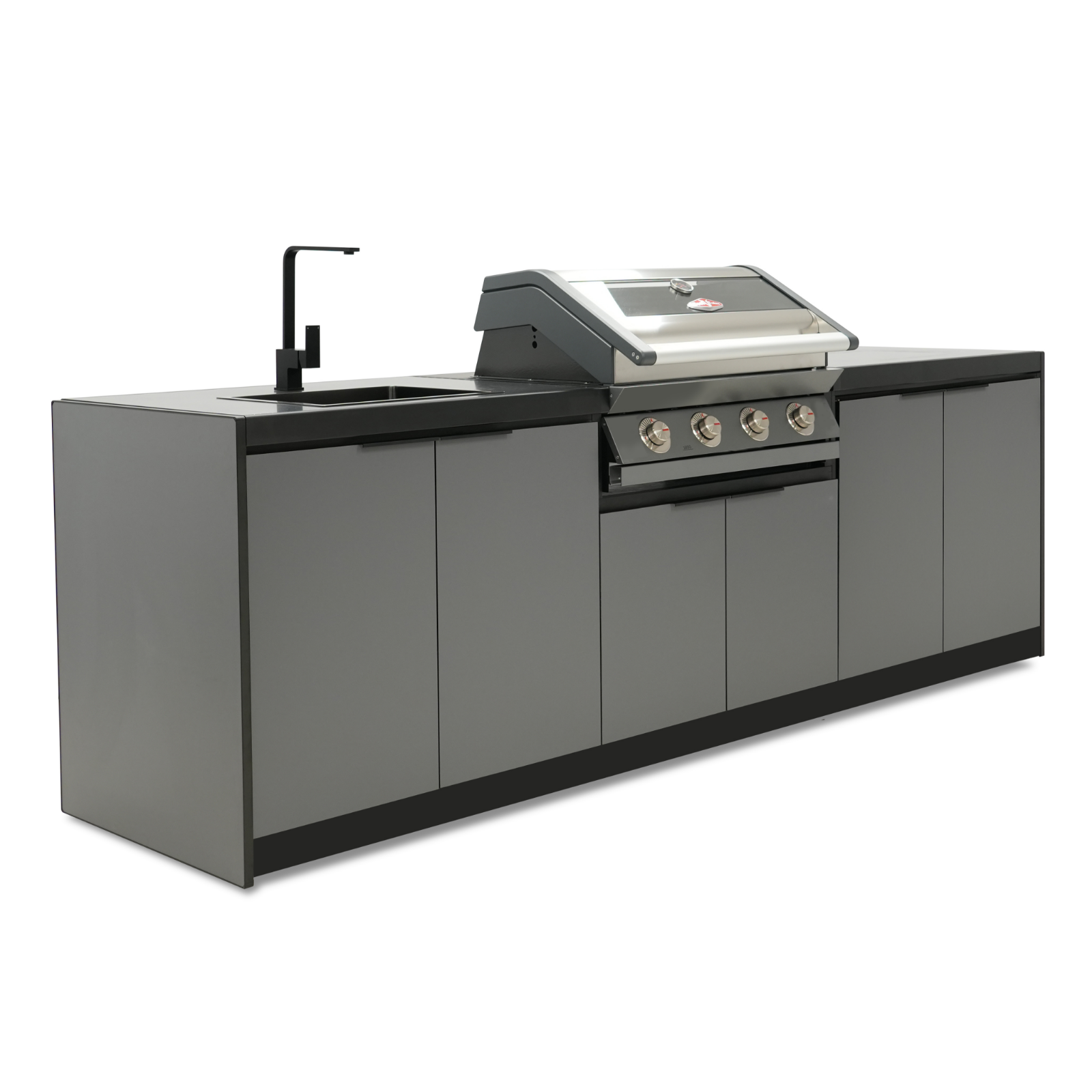 Cabinex BeefEater 4-Burner BBQ Kitchen Package - Large Size