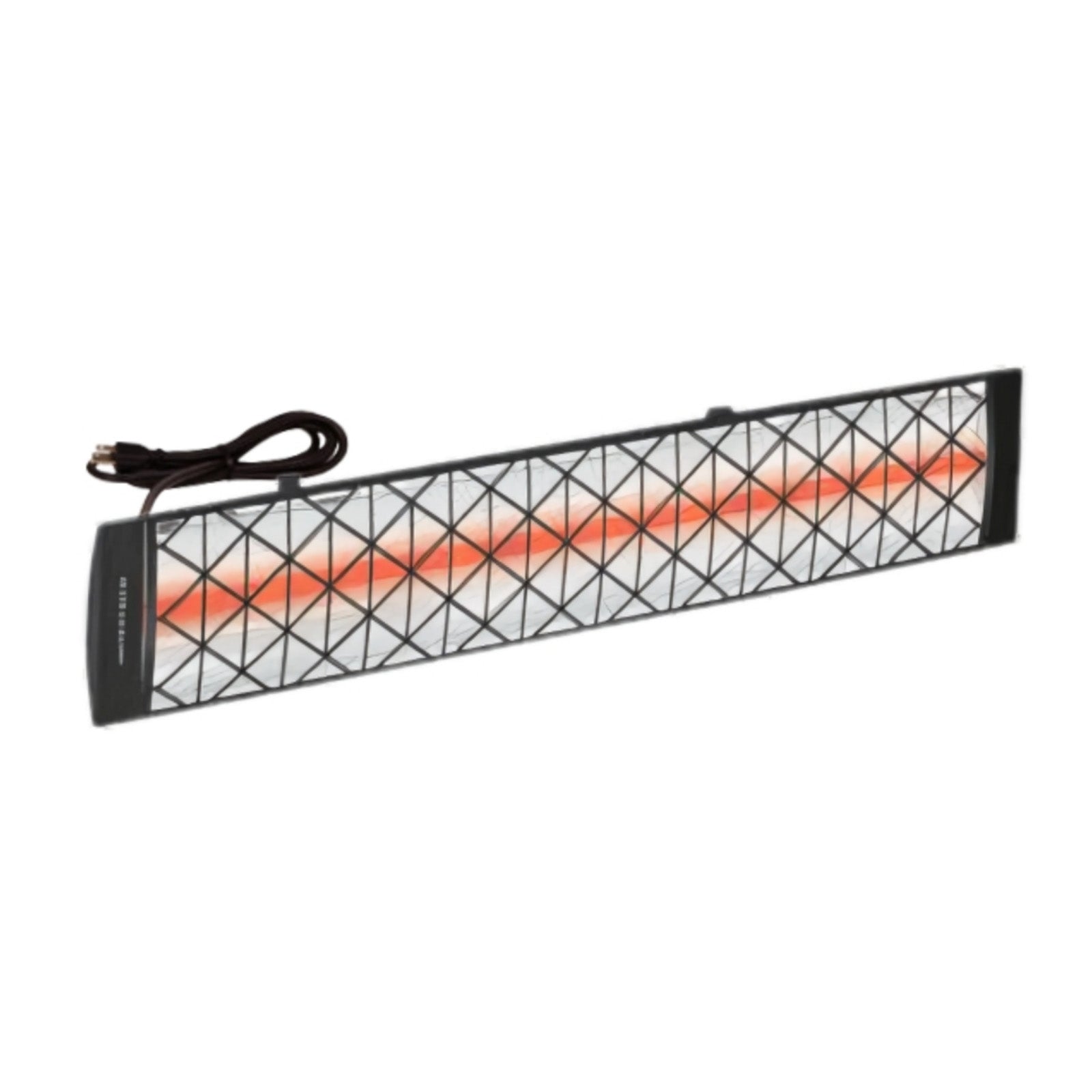 Infratech C Series Single Element 2000W  Radiant Heater - Black - Plug in