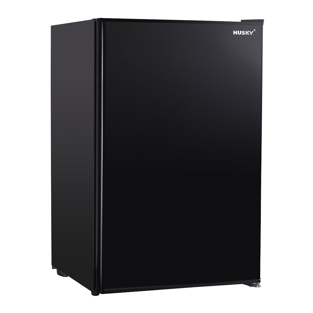 Husky 1-Door 104L Black Solid Door Alfresco Bar Fridge