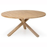 Excalibur Charlotte Round Timber Table
