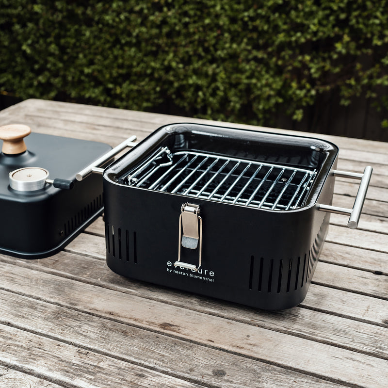Everdure CUBE™ 360 Portable Charcoal Barbeque with Roasting Hood
