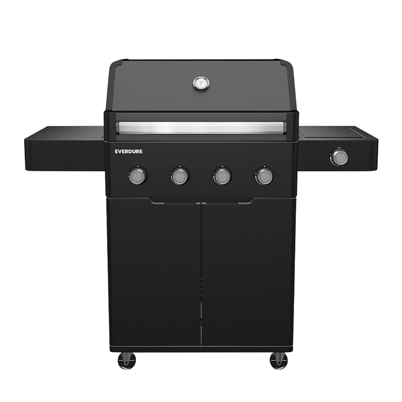 Everdure Hayman 4 Burner Trolley BBQ - Black