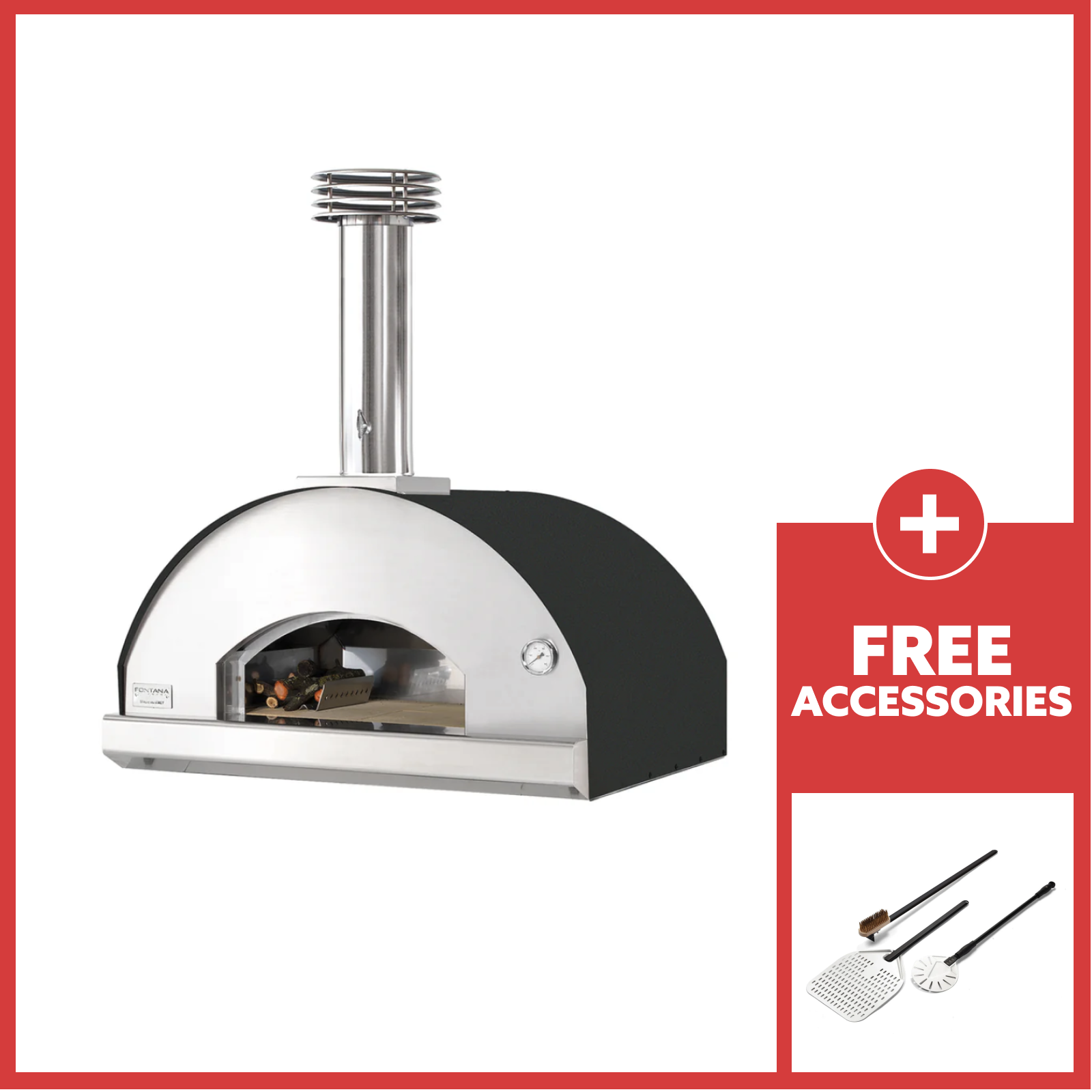 Fontana Mangiafuoco Wood Fire Pizza Oven