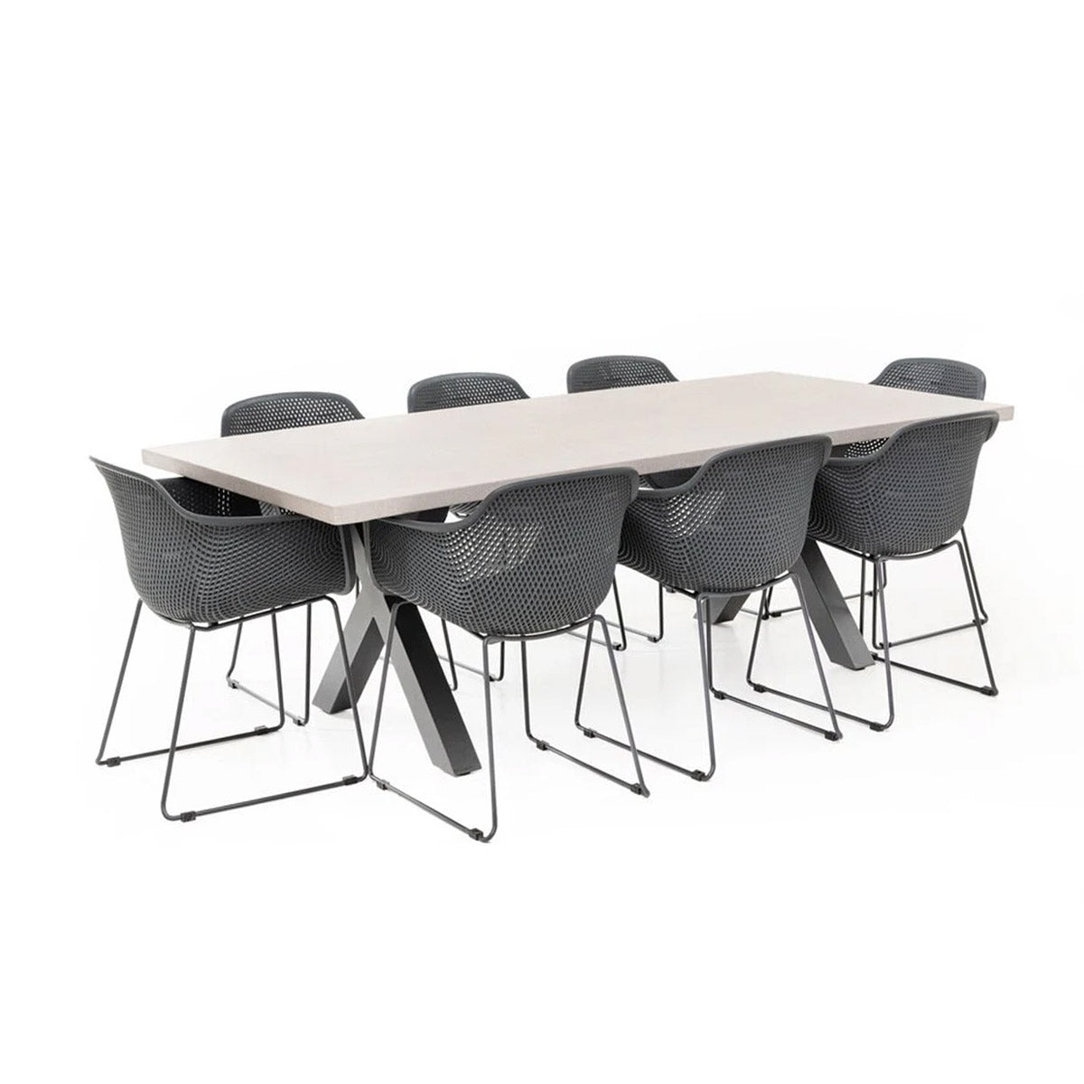 Excalibur Chelsea Dining Setting with Lilac Chairs