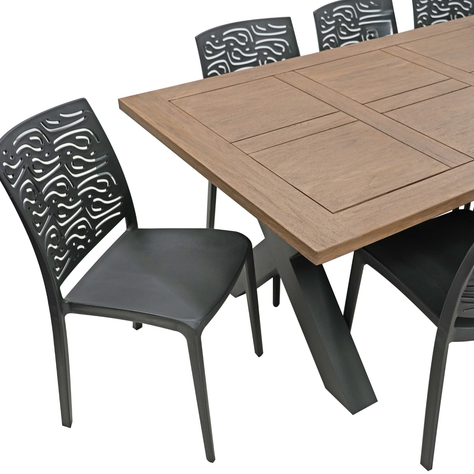 Excalibur Florentine Dining Setting with 10 Chairs