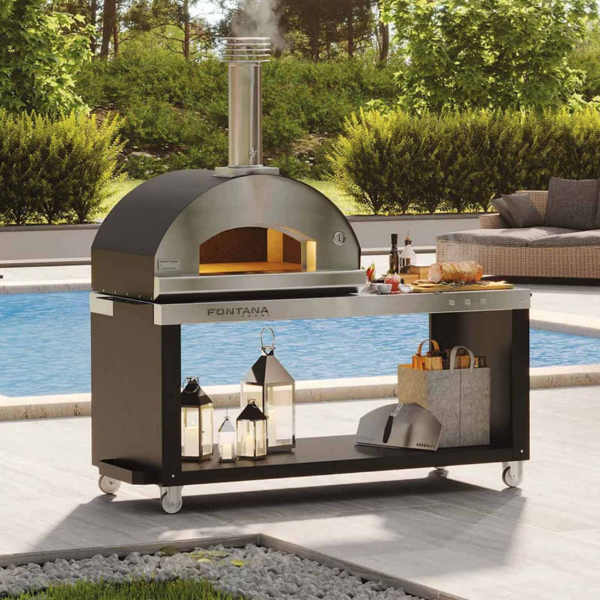 Fontana Pizza Desk