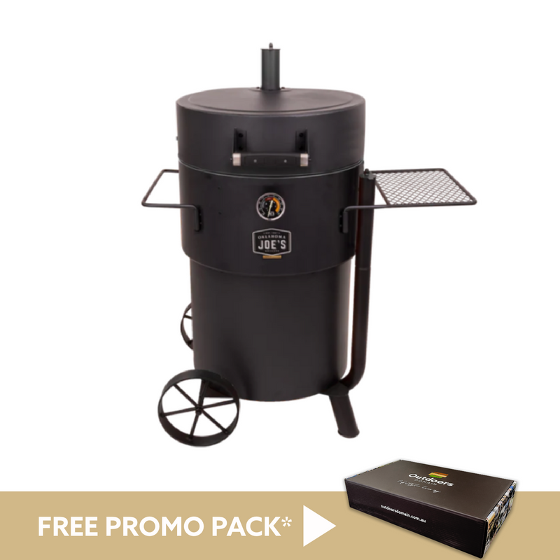 Oklahoma Joe's Bronco Pro Drum Smoker - Black
