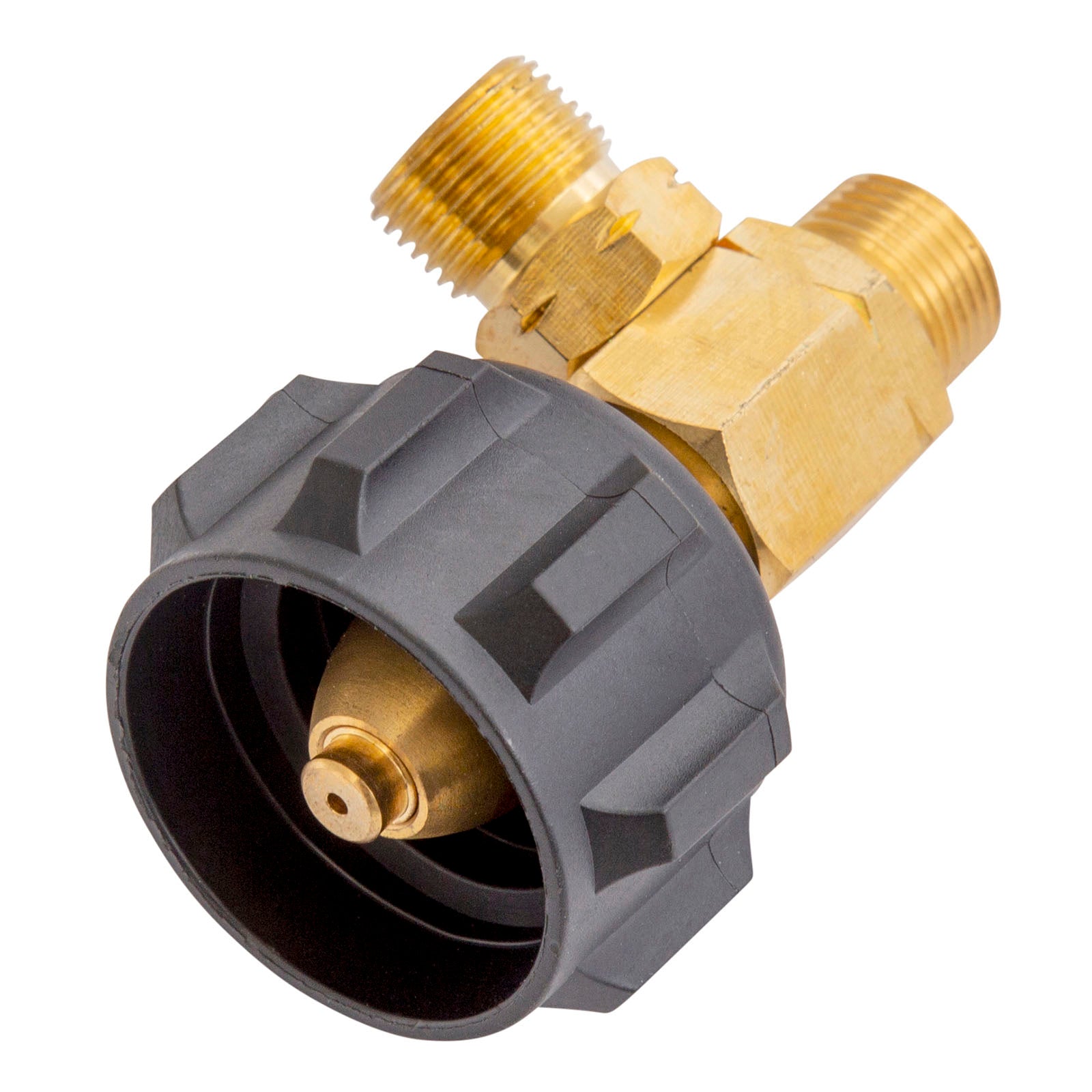 Gasmate Gas Fitting - LCC27 to Twin 3/8"  BSPP LH