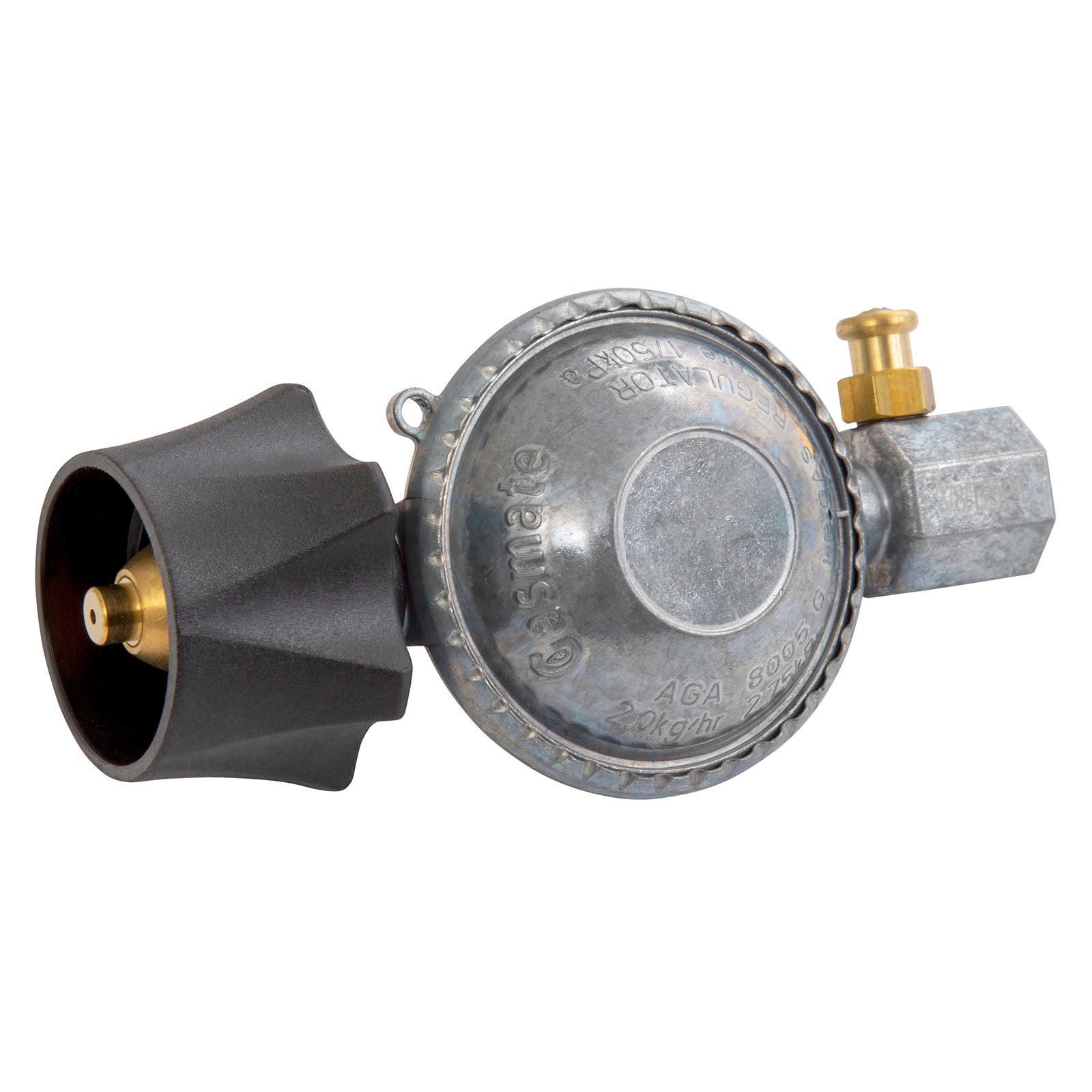 Gasmate 2.75 kPa PRESSURE REGULATOR - LCC27 TO 3/8" BSPT
