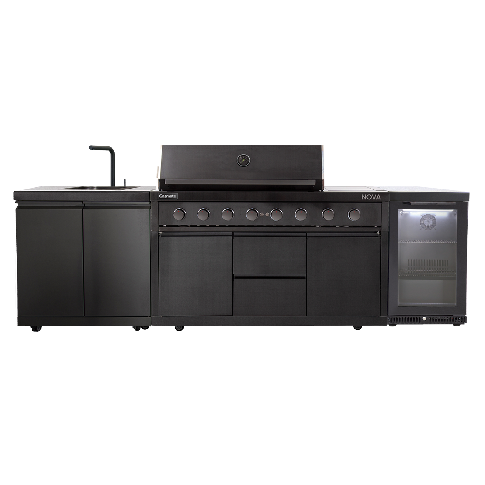 Gasmate Nova Graphite MK2 6-Burner BBQ Kitchen Package 3