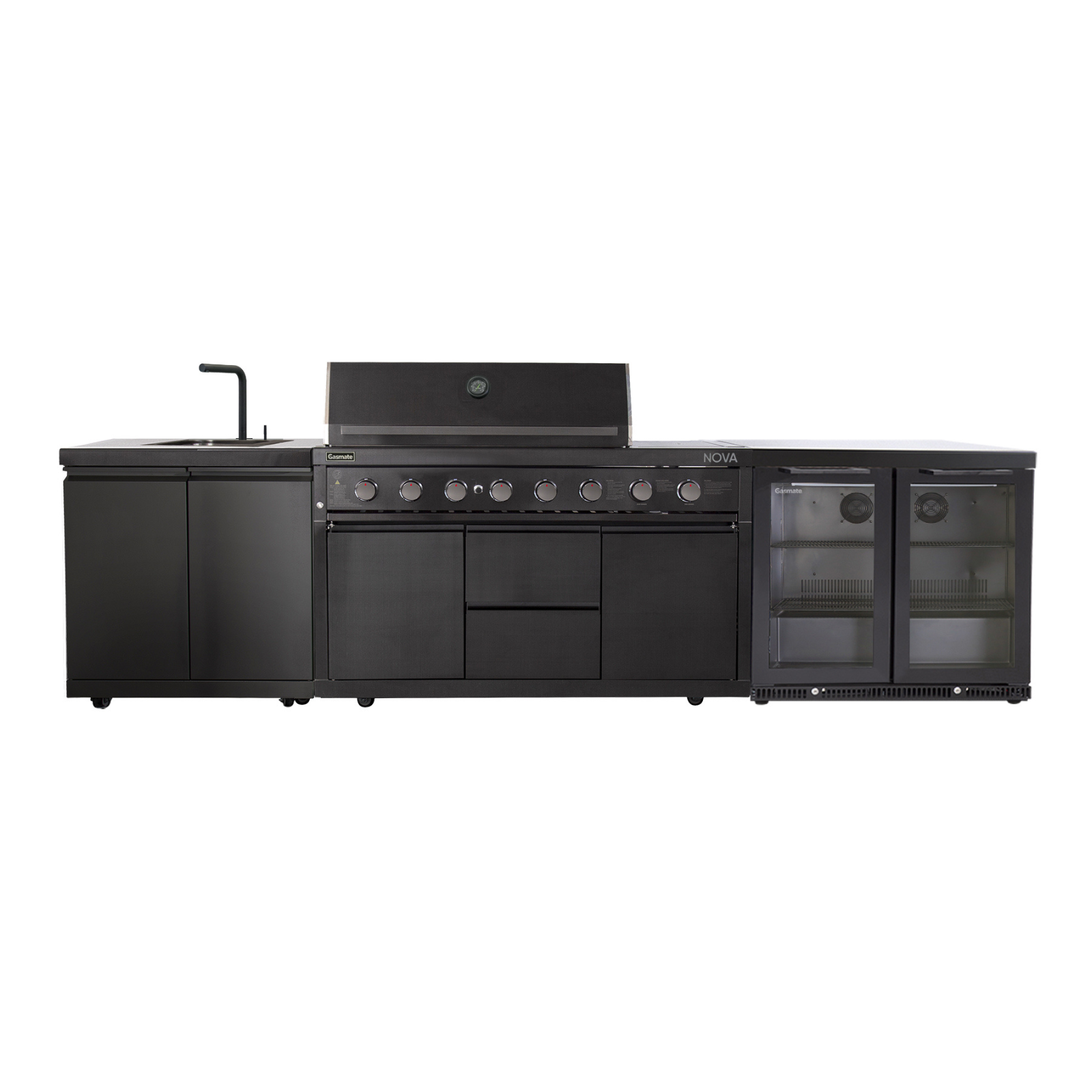 Gasmate Nova Graphite MK2 6-Burner BBQ Kitchen Package 3