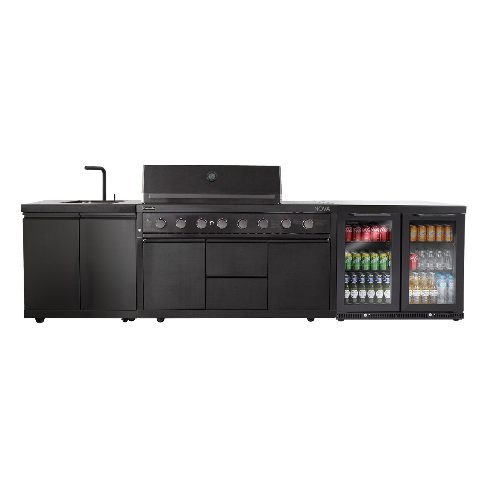Gasmate Nova Graphite MK2 6-Burner BBQ Kitchen Package 3