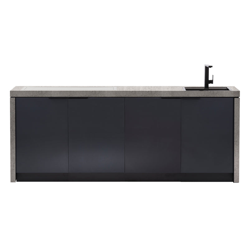 Cabinex Minimal Outdoor Kitchen with Gasmate Orion Flush Mount BBQ