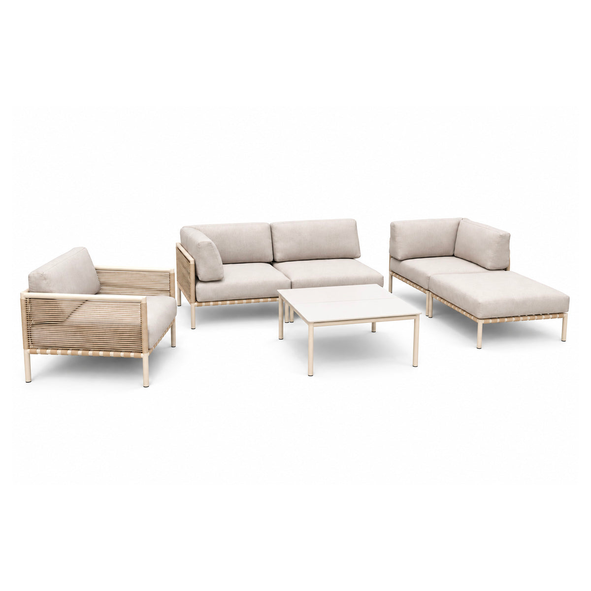 Excalibur Horizon Lounge Setting Package with Ottoman