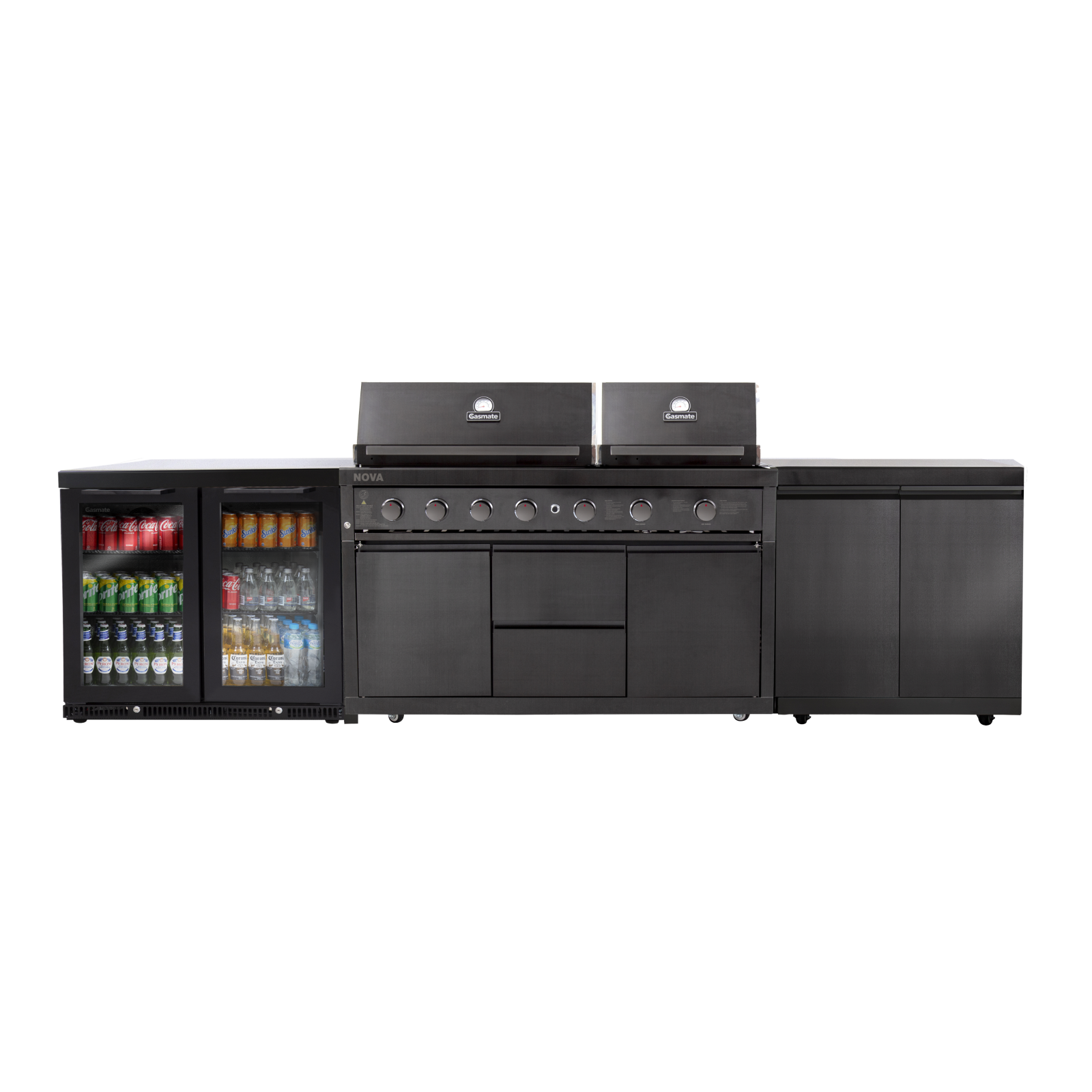 Gasmate Nova Twin Hood 6-Burner BBQ Kitchen Package 5