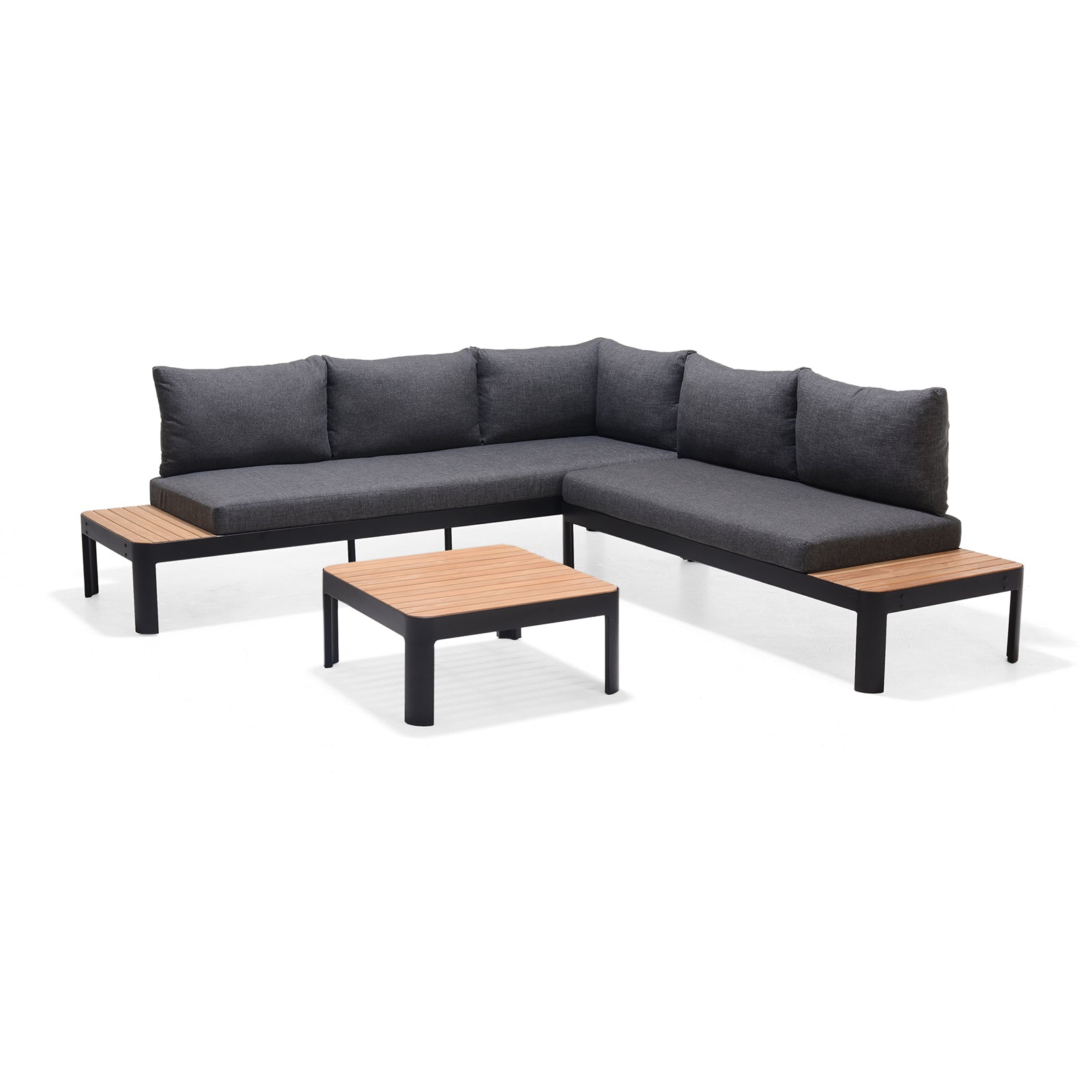Excalibur Monico Outdoor Corner Lounge with Coffee Table