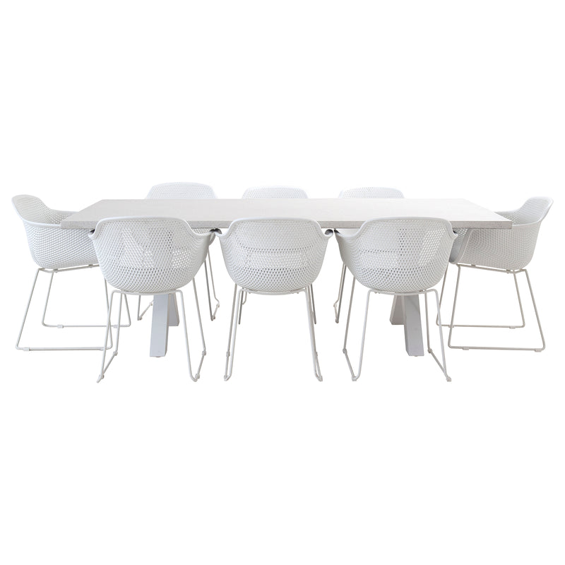 Excalibur Positano Dining Setting with Lilac Chairs
