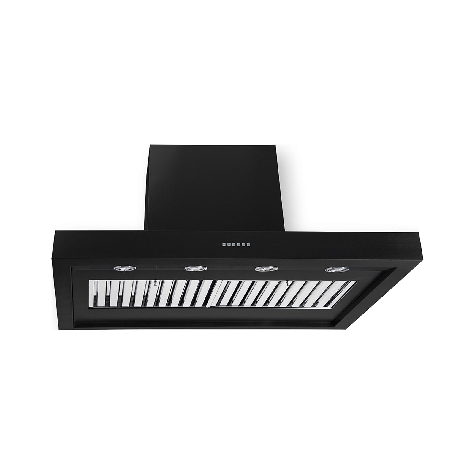 Bundle Sirius Drop-In Black 5 Burner BBQ with 1200mm Alfresco Rangehood