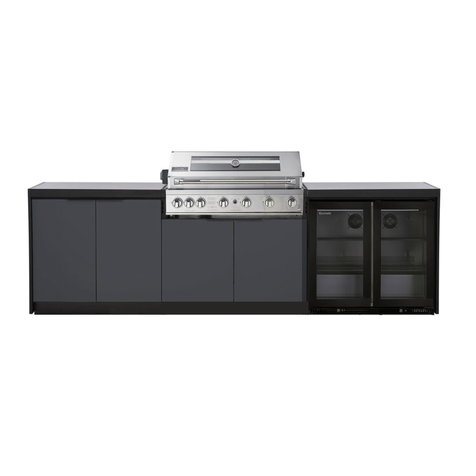 Cabinex Smart 6-Burner SS BBQ Kitchen Package - Large Size