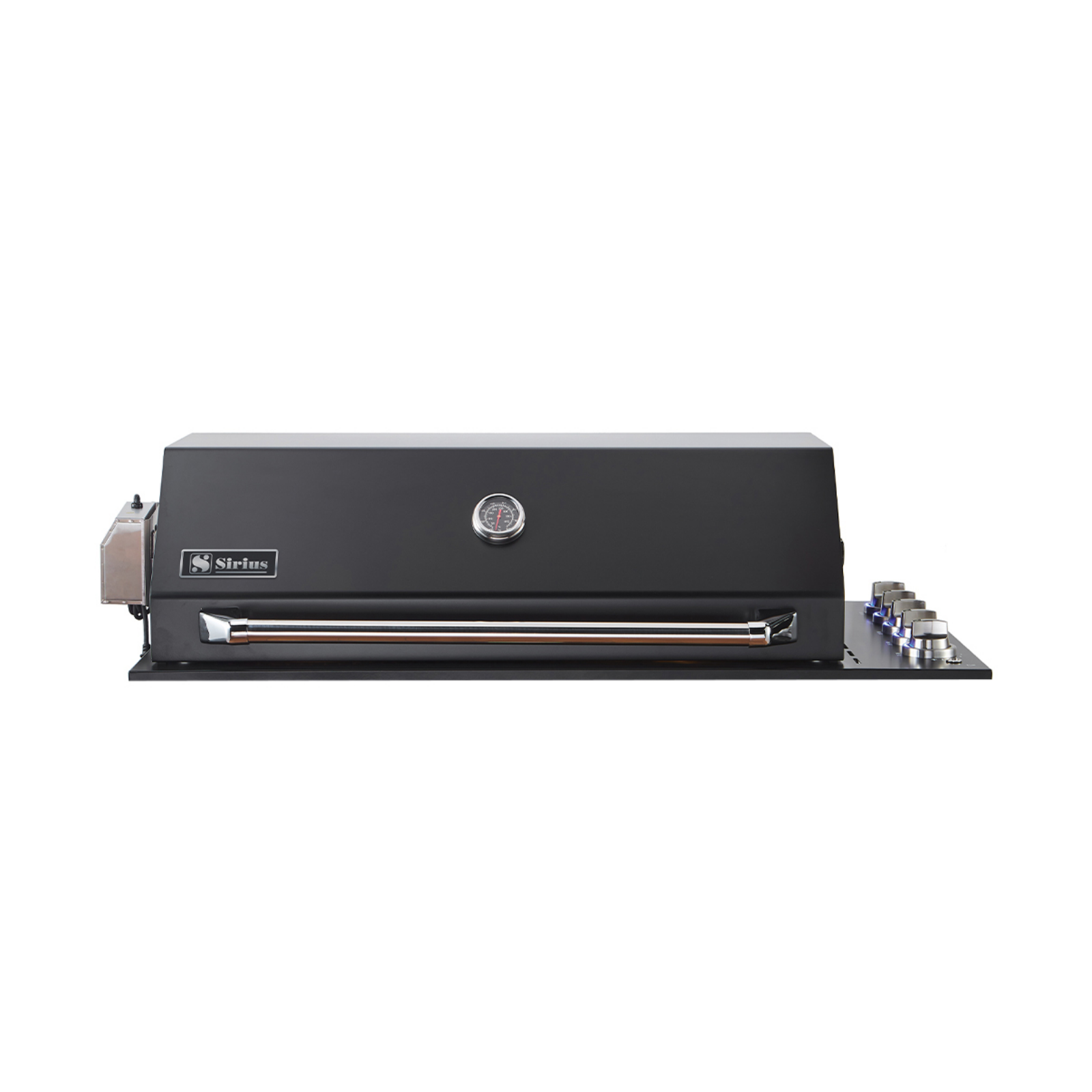 Bundle Sirius Drop-In Black 5 Burner BBQ with 1200mm Alfresco Rangehood