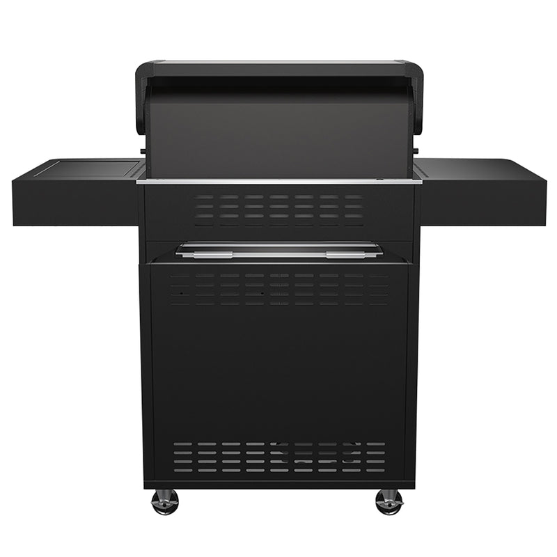 Everdure Hayman 4 Burner Trolley BBQ - Black