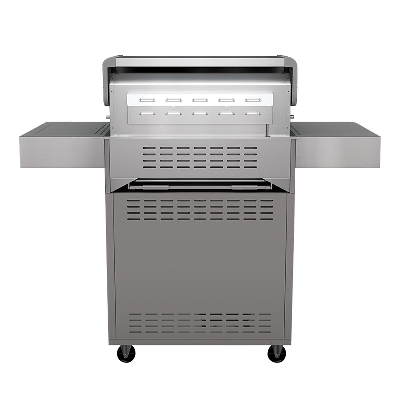 Everdure Hayman 4 Burner Trolley BBQ - Stainless Steel