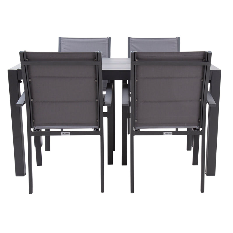 Excalibur Valencia 5 piece Dining Setting with Valencia Chairs