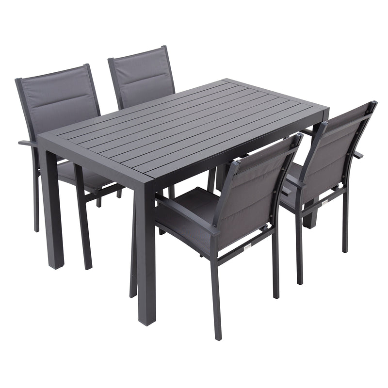 Excalibur Valencia 5 piece Dining Setting with Valencia Chairs